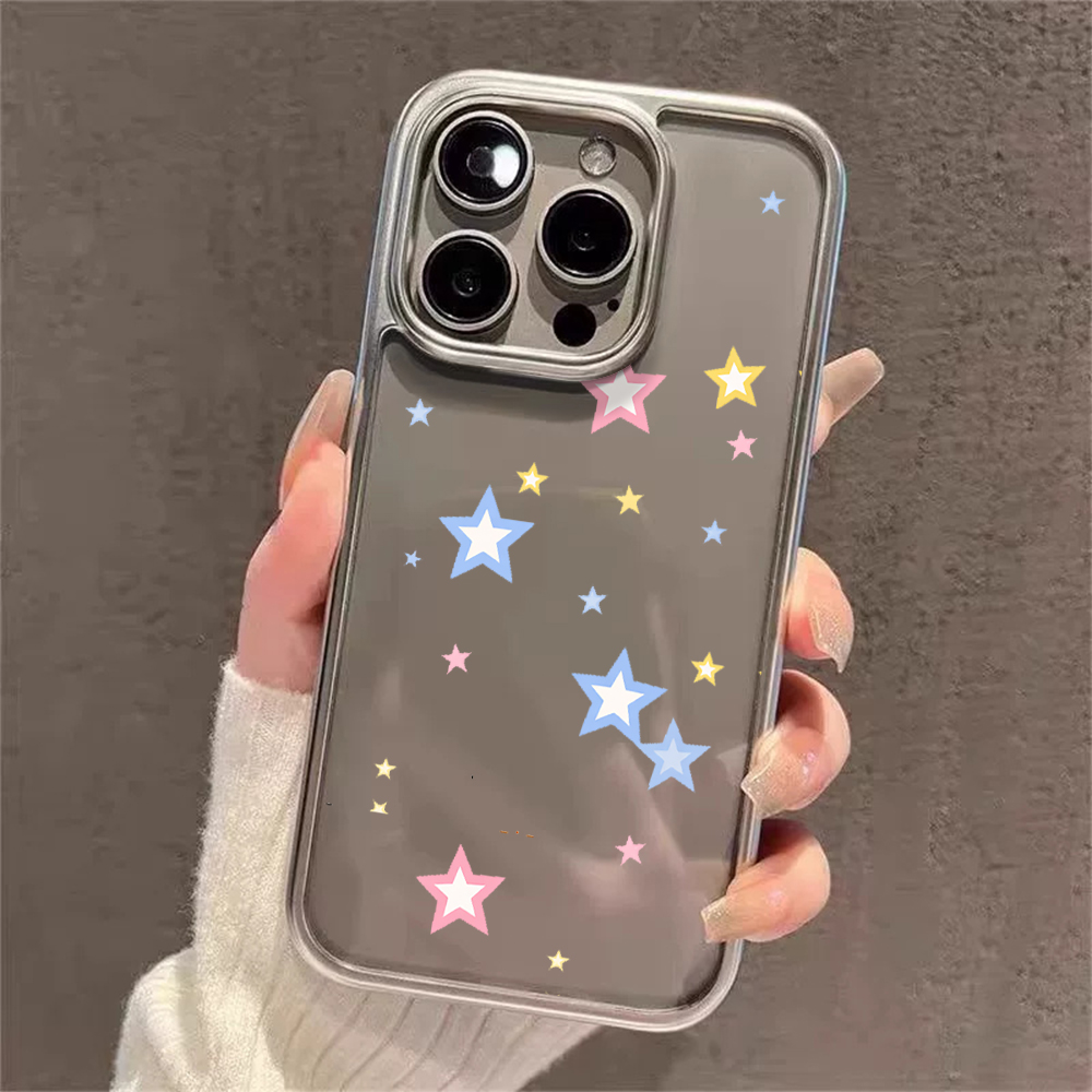 Casing Transparan Y2K Stars Fa - Phone Cases Xr Iphone ulasan dan harga