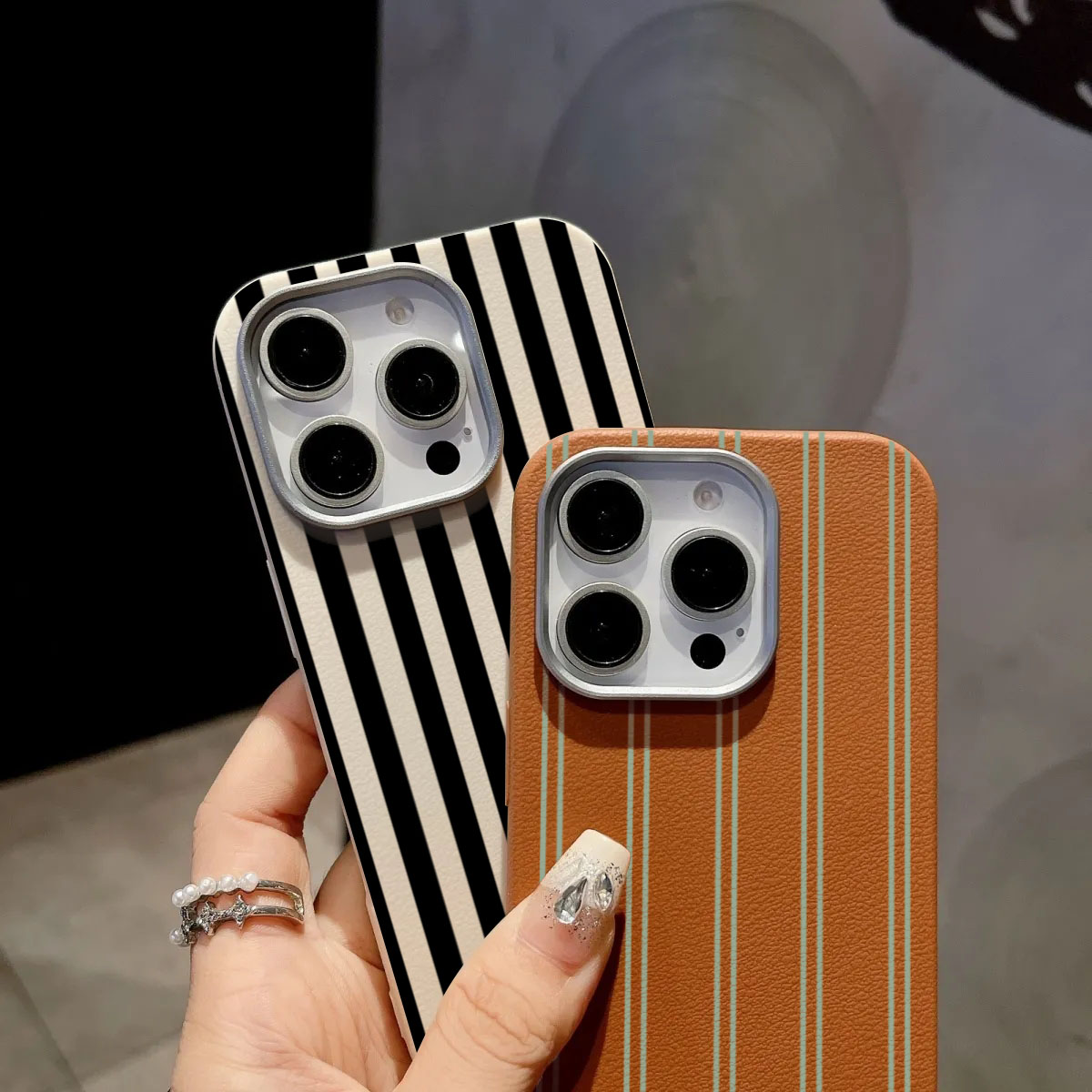 Casing Ponsel Pola Lichee Gari - Phone Cases Green ulasan dan harga