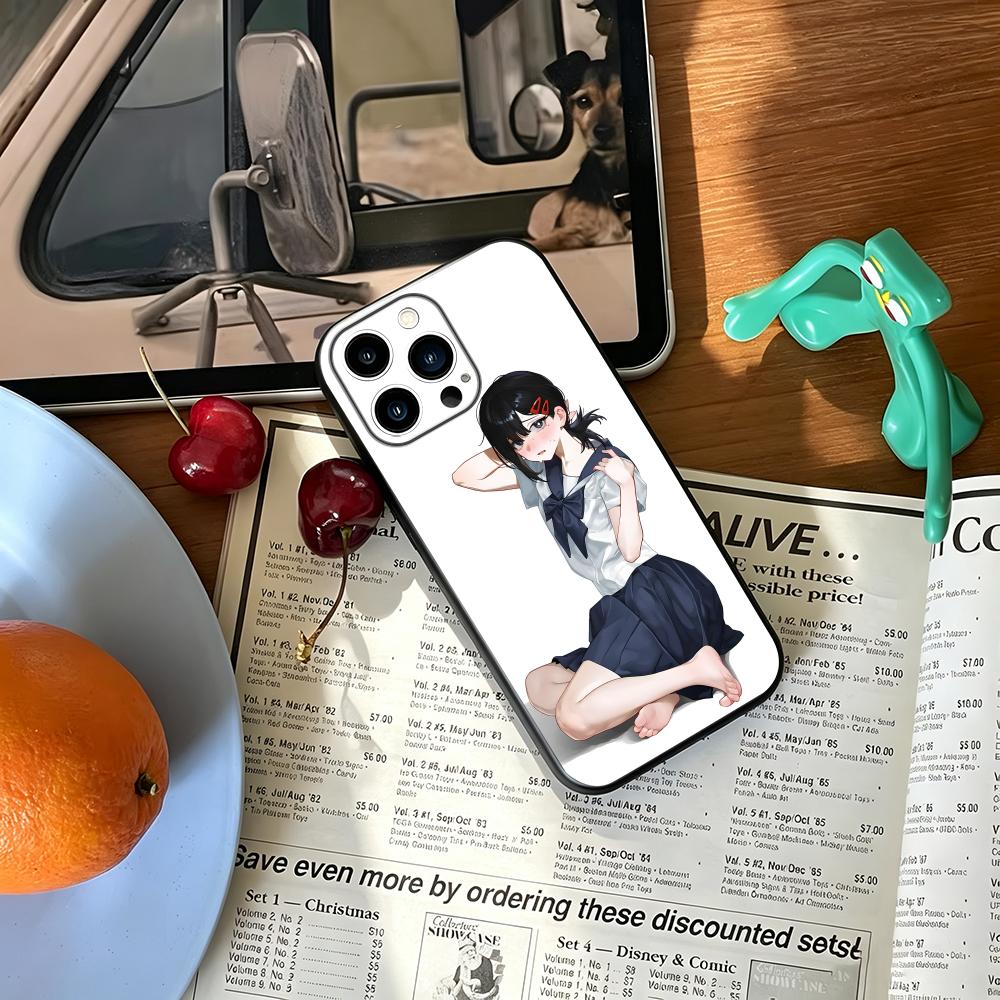 Casing HP Chainsaw Man Kobeni  - Phone Cases Black ulasan dan harga