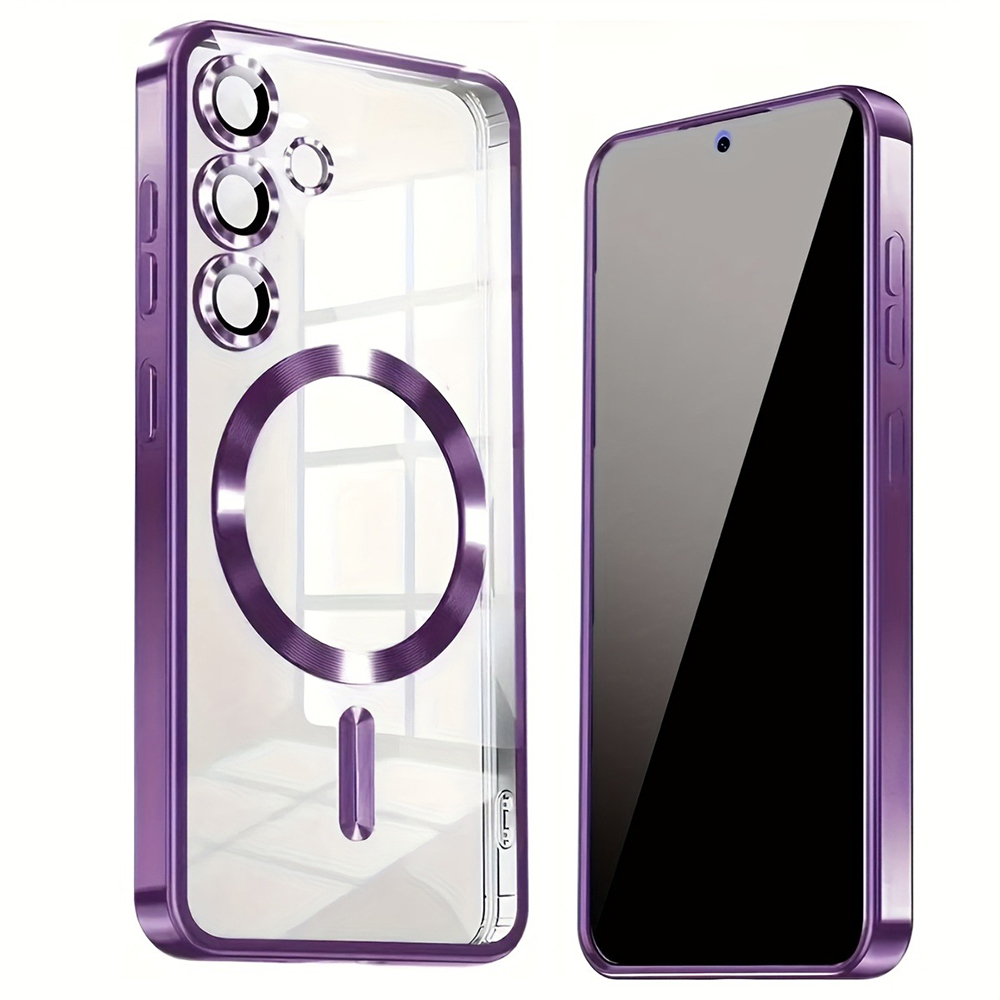 Casing Ponsel Transparan denga - Luxury Plating Case ulasan dan harga