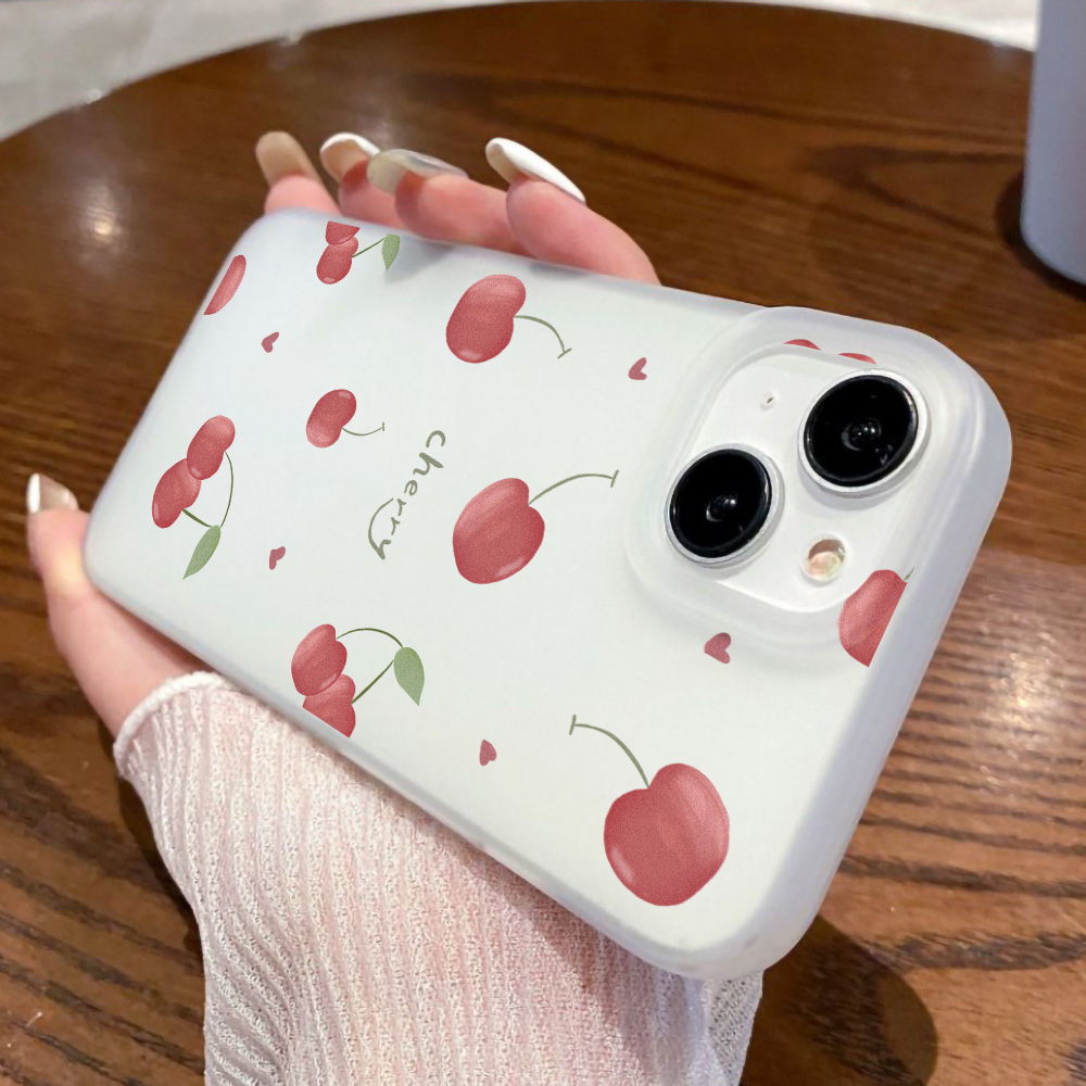Casing Ponsel Cherry Frosted U - Phone Cases Cherry ulasan dan harga