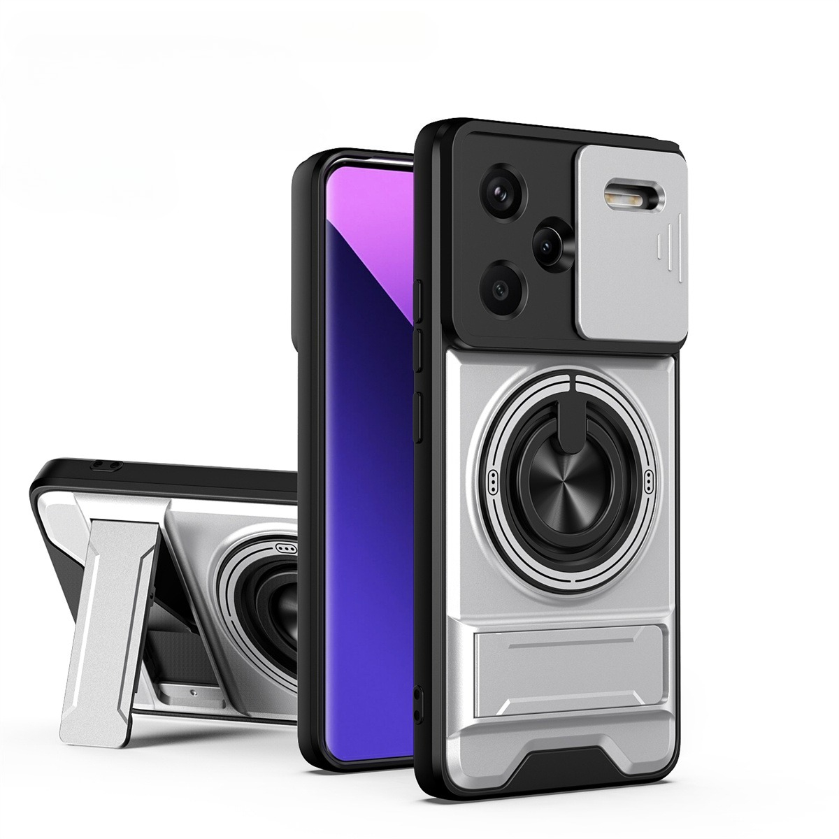 Casing Ponsel Lensa Geser untu - Ring Stand Case ulasan dan harga
