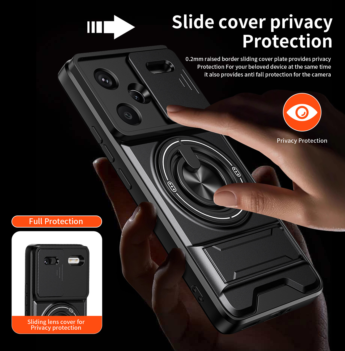 Casing Ponsel Lensa Geser untu - Ring Stand Case ulasan dan harga