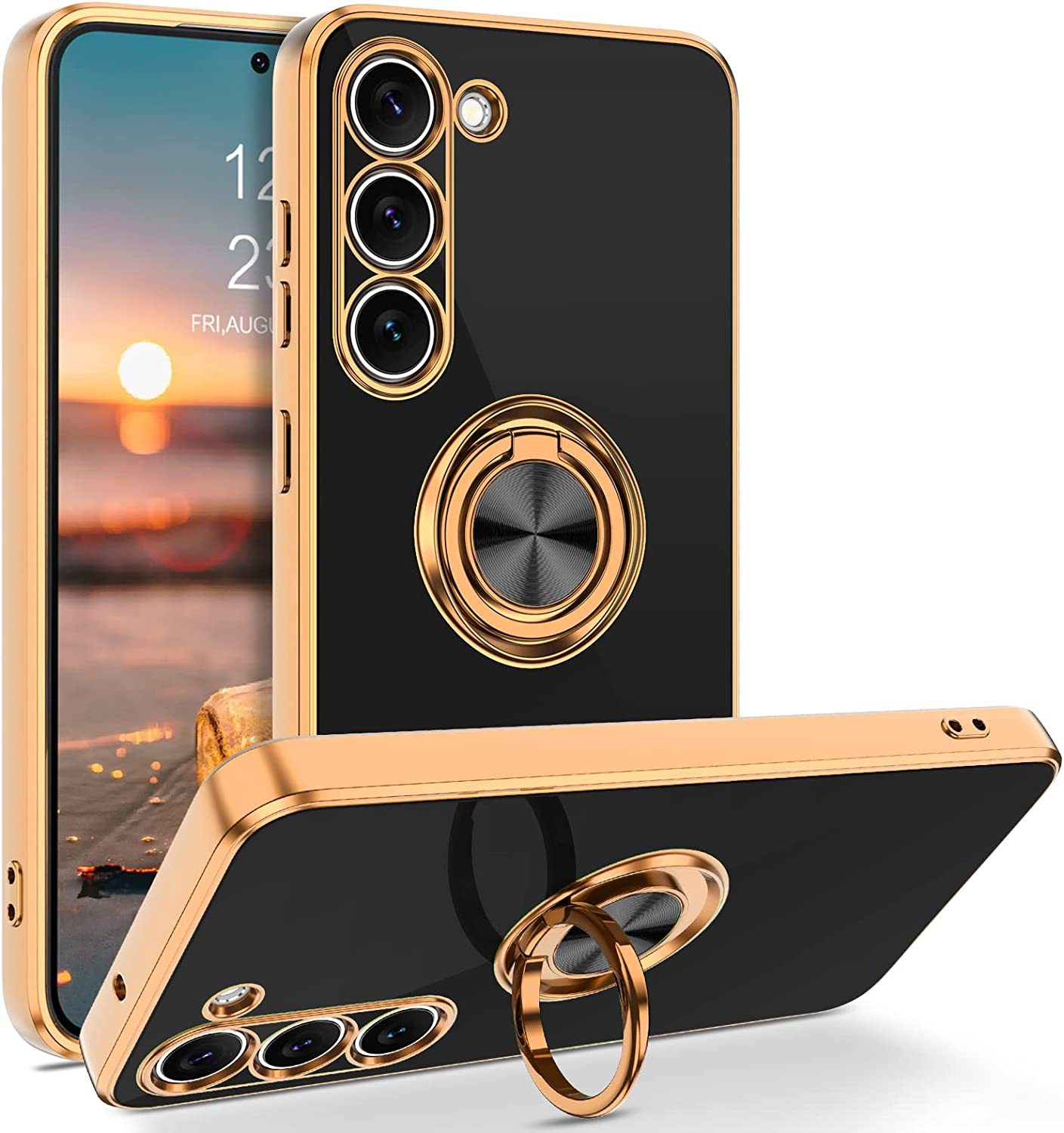Luxury Plating Magnetic 360°Ri - Luxury Plating Case ulasan dan harga