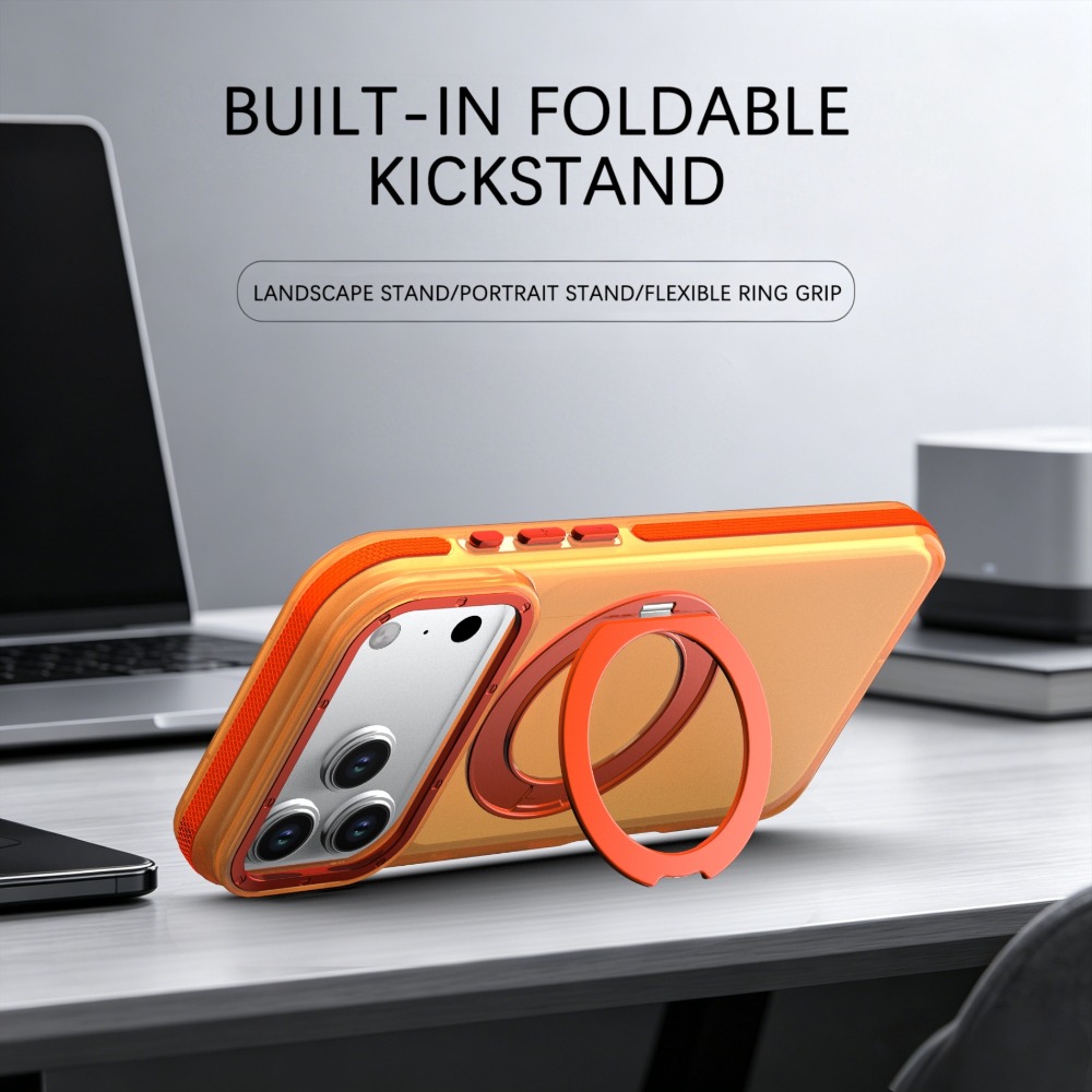 Casing Ponsel Magnetik Putar 3 - Ring Stand Case ulasan dan harga