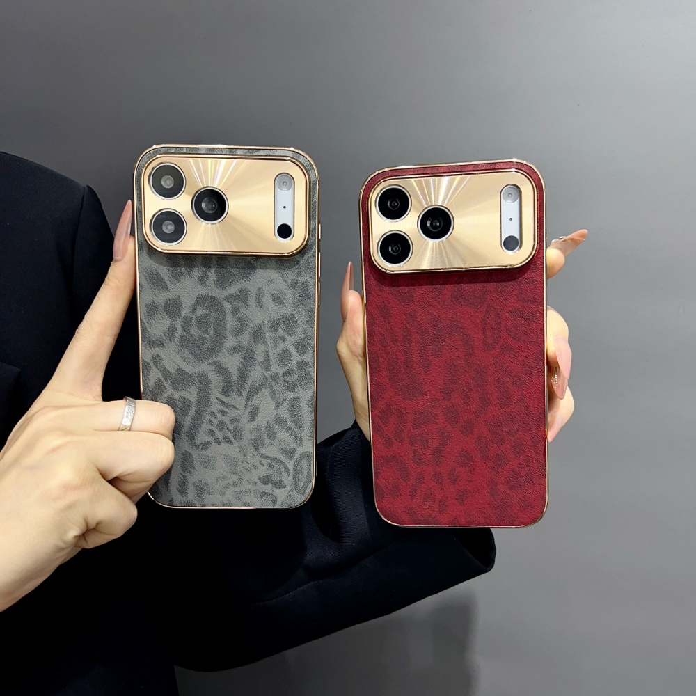 Casing HP Mewah Motif Leopard  - Luxury Plating Case ulasan dan harga
