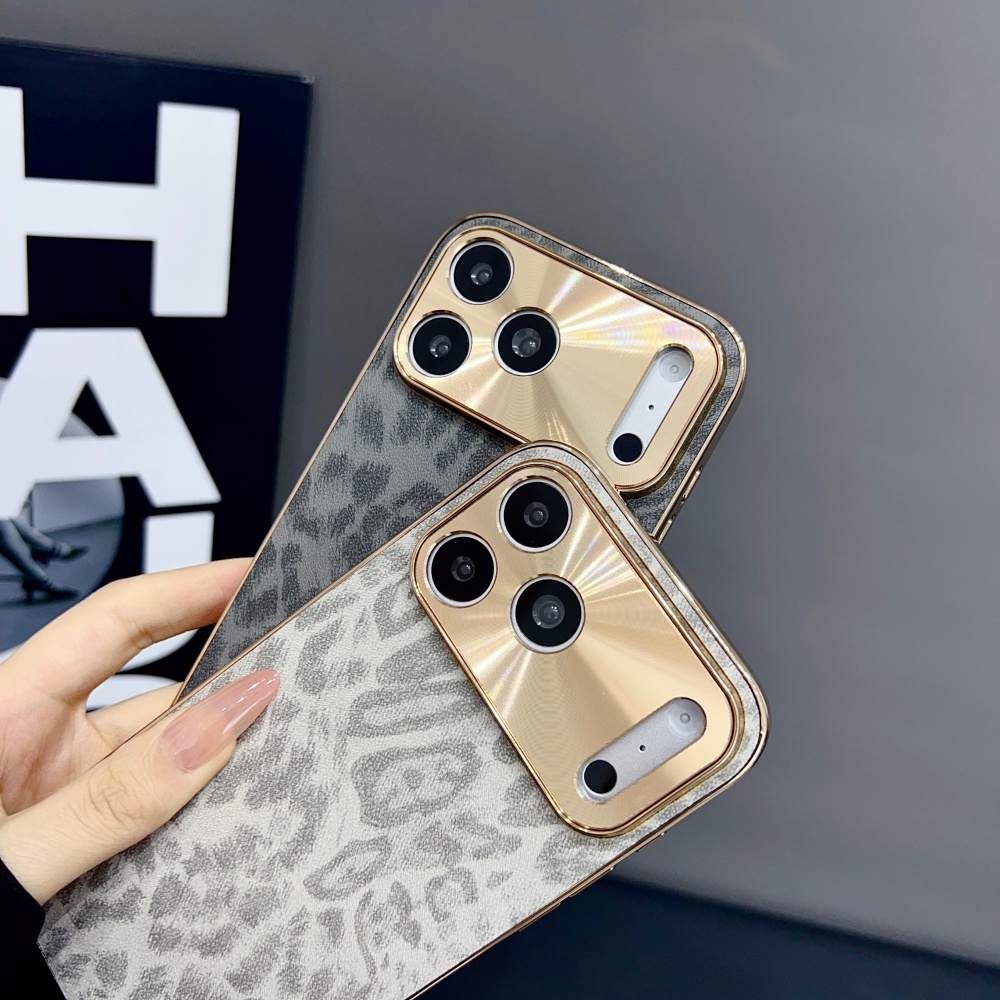 Casing HP Mewah Motif Leopard  - Luxury Plating Case ulasan dan harga