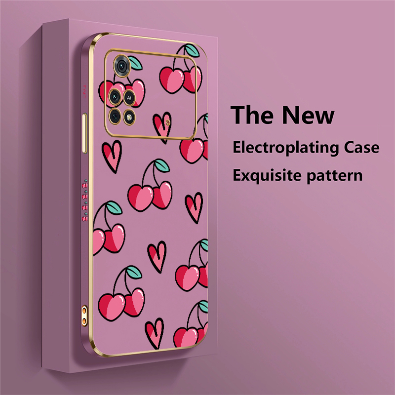 Casing Ponsel TPU Silikon Mewa - Luxury Plating Case ulasan dan harga