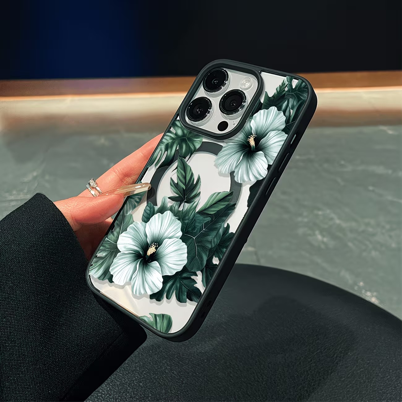 Casing Ponsel Motif Bunga Hija - Phone Cases Green ulasan dan harga