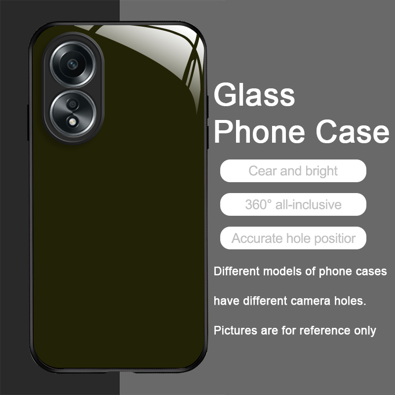 Casing Ponsel Kaca Temper Krea - Phone Cases Oppo ulasan dan harga